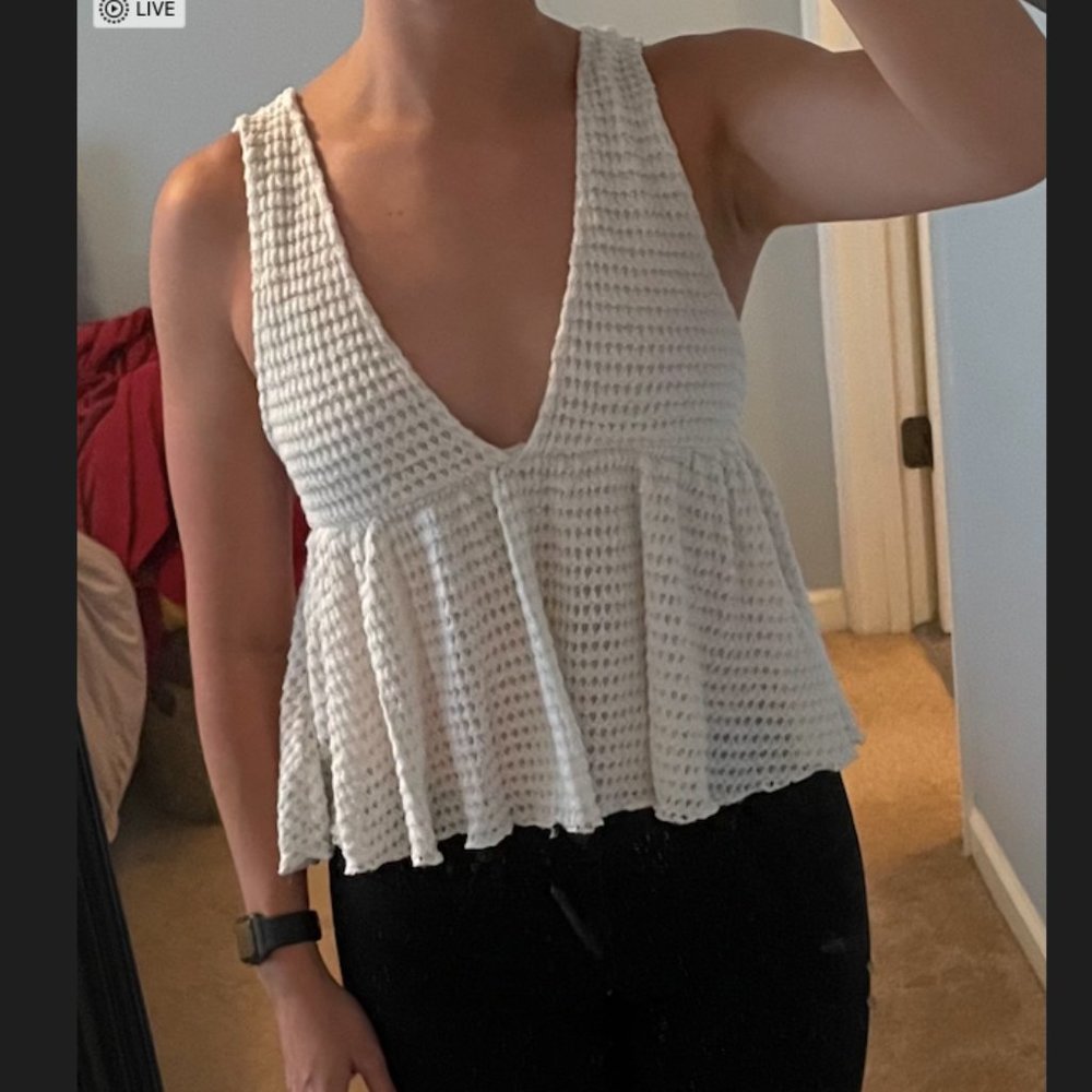 White Urban Outfitters Tank Top